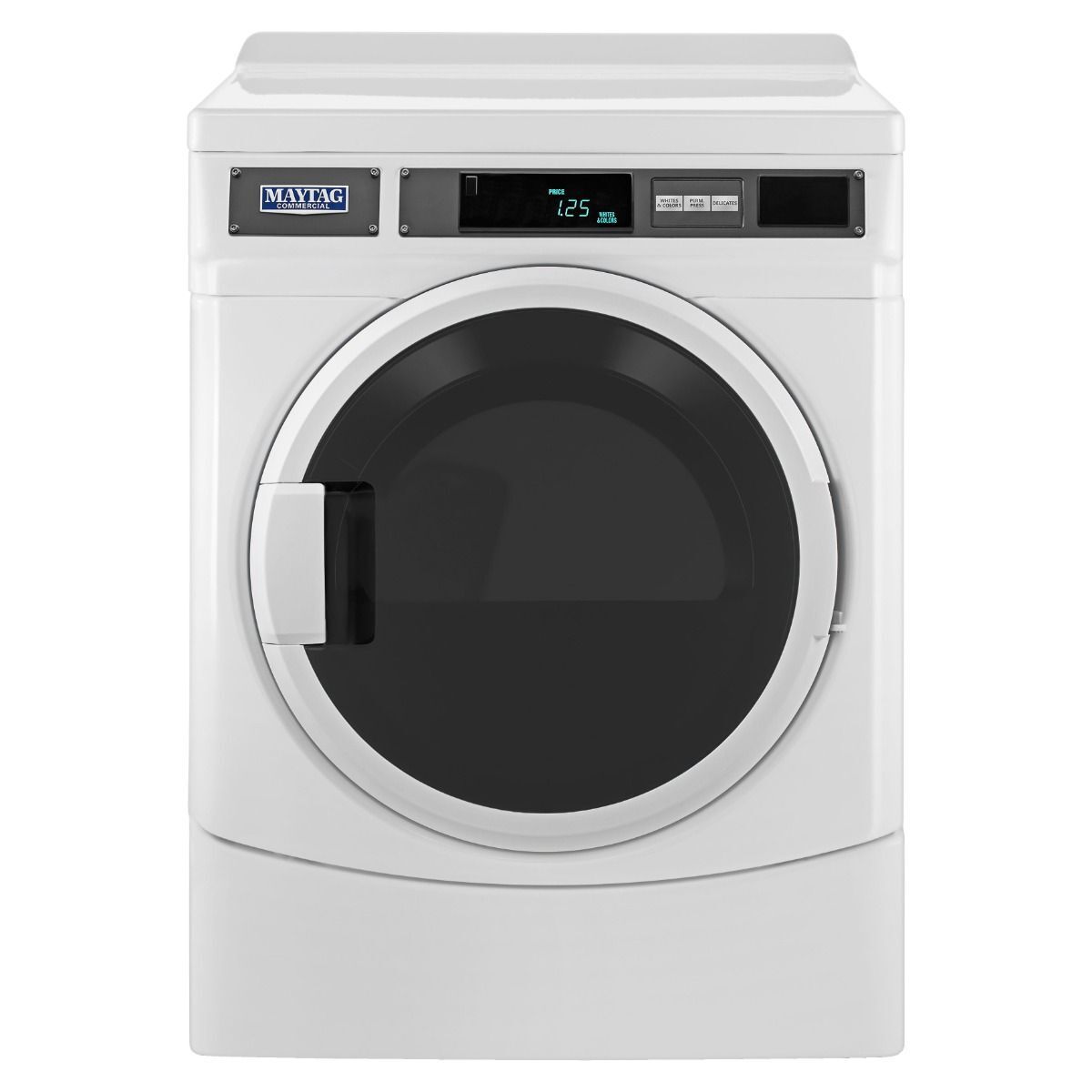 Maytag 10.5kg Commercial Front Loading Gas Vented Dryer - MDG28PRTGW 0