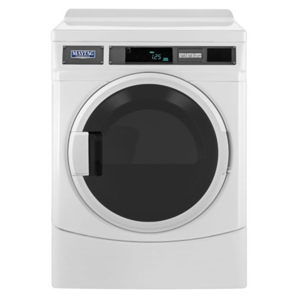 Maytag 10.5kg Commercial Front Loading Vented Dryer - MDE28PRTGW 0