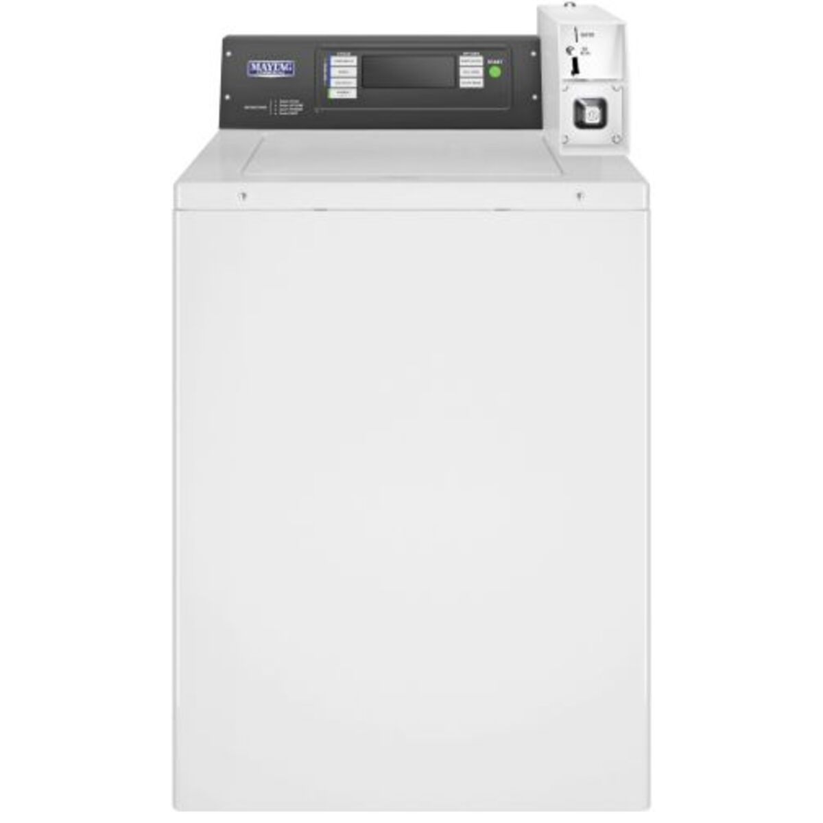 Maytag 10.5kg Coin-Drop Commercial Top Loading Washing Machine - MAT24PDAGW 0