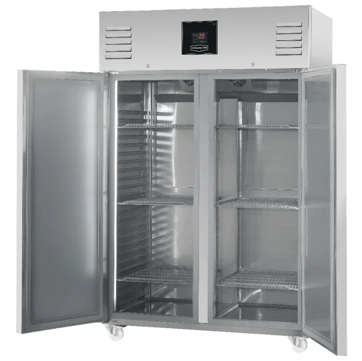 Sterling Pro Vantage 1400L Double Door Gastronorm Freezer - XNI142 1