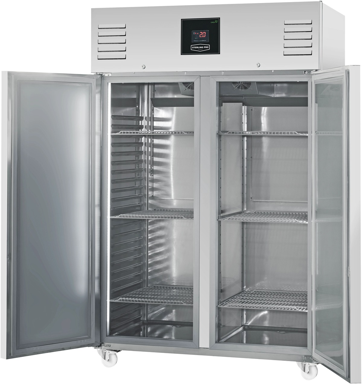 Sterling Pro Vantage 1400L Inverter Double Door Gastronorm Freezer - XNI142V 1